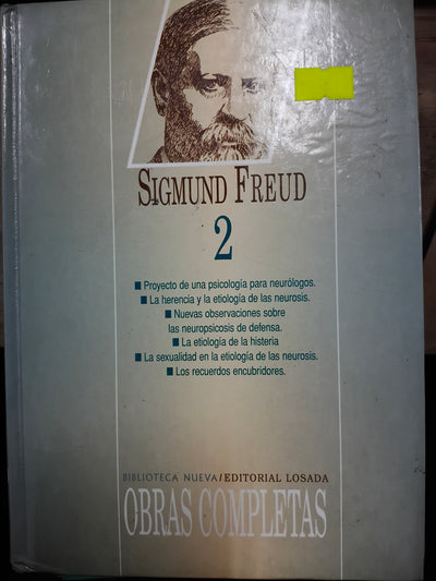 Sigmund Freud 2 Obras completas