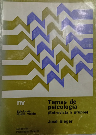 Temas de psicología: Entrevista y grupos