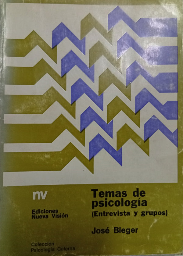 Temas de psicología: Entrevista y grupos