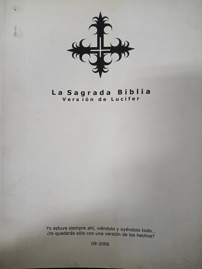a Sagrada Biblia: Versión de Lucifer