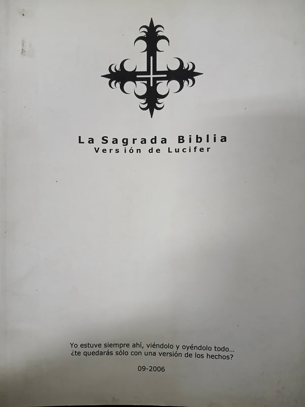 a Sagrada Biblia: Versión de Lucifer