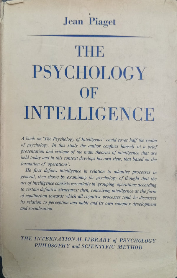 The Psychology of Intelligence