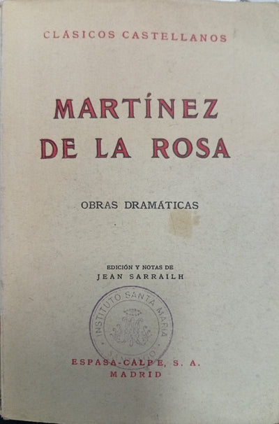 Obras dramáticas