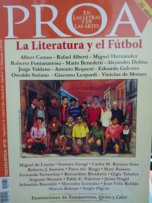 La literatura y el futbol