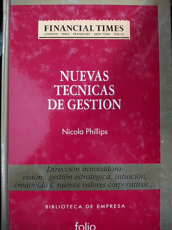 Nuevas tecnicas de gestion
