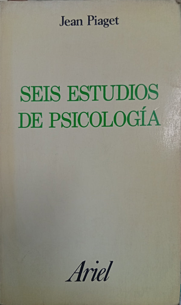 Seis estudios de psicología