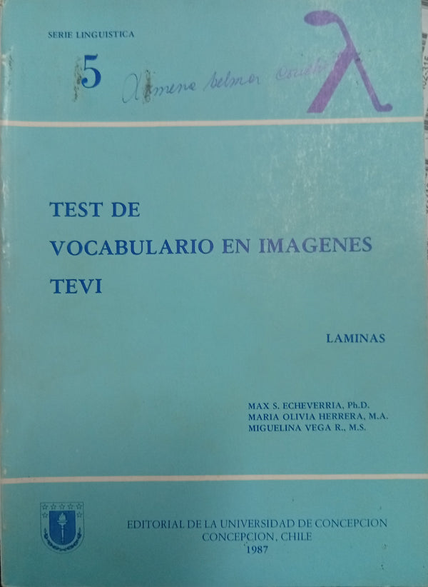 Test de Vocabulario en Imágenes (TEVI) – Láminas