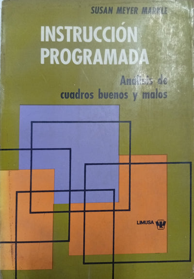 Instrucción programada: Análisis de cuadros buenos y malos