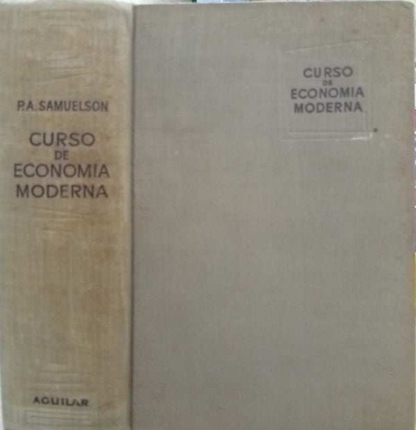 Curso de Economía Moderna: Una descripción analítica de la realidad económica