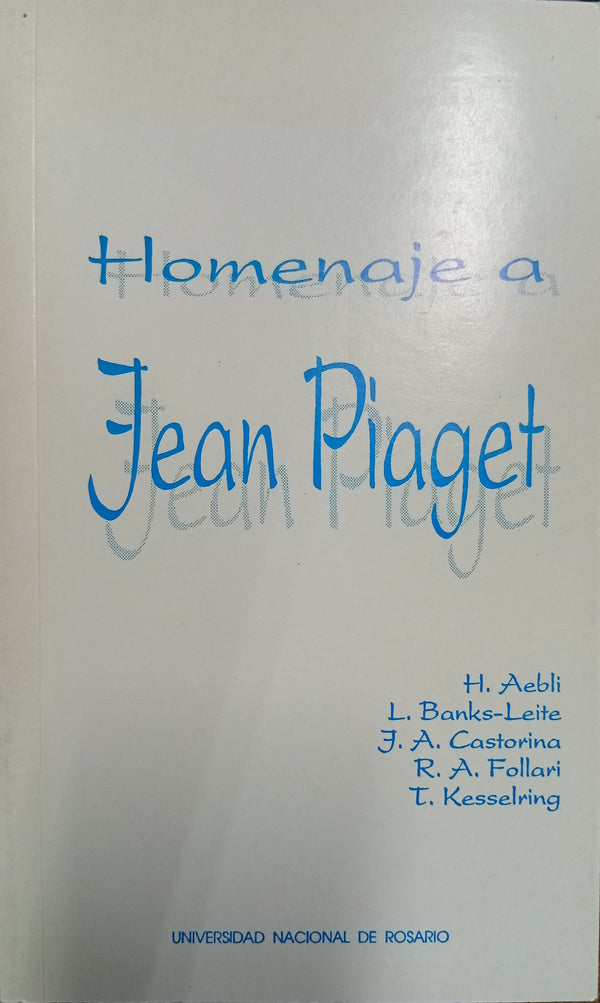 Homenaje a Jean Piaget