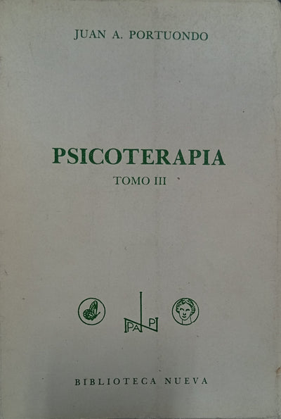 Psicoterapia. Tomo III