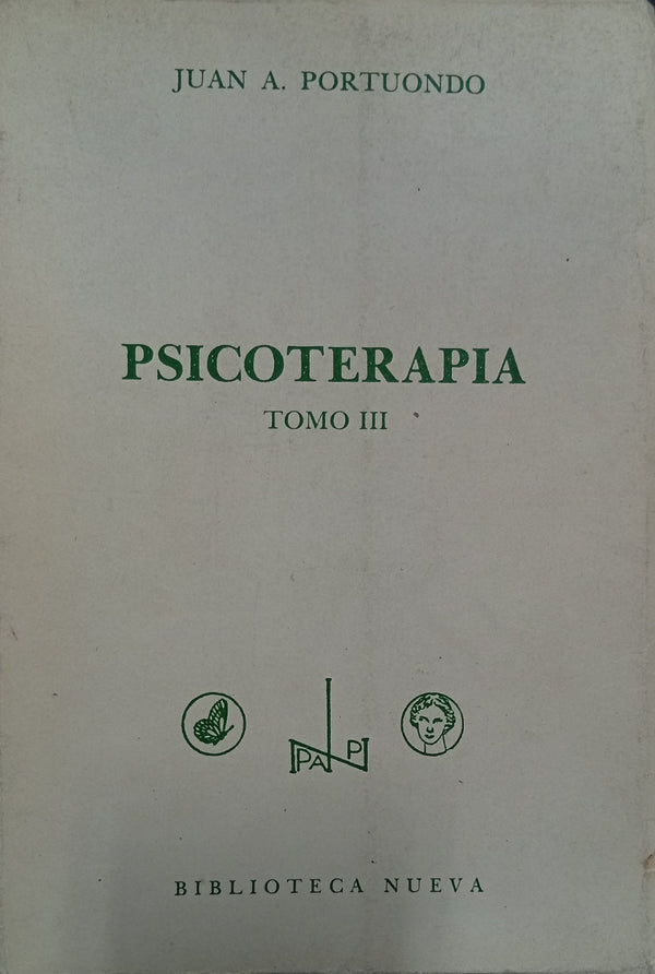 Psicoterapia. Tomo III