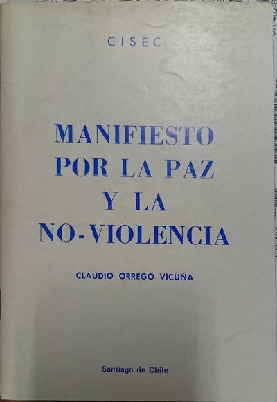 Manifiesto por la paz y la no-violencia