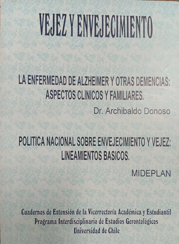 Vejez y Envejecimiento
