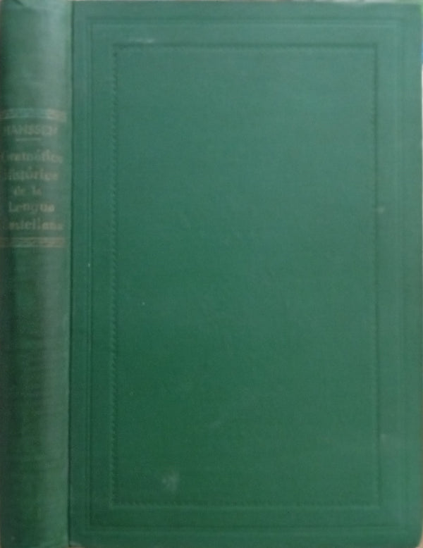Gramática histórica de la lengua castellana