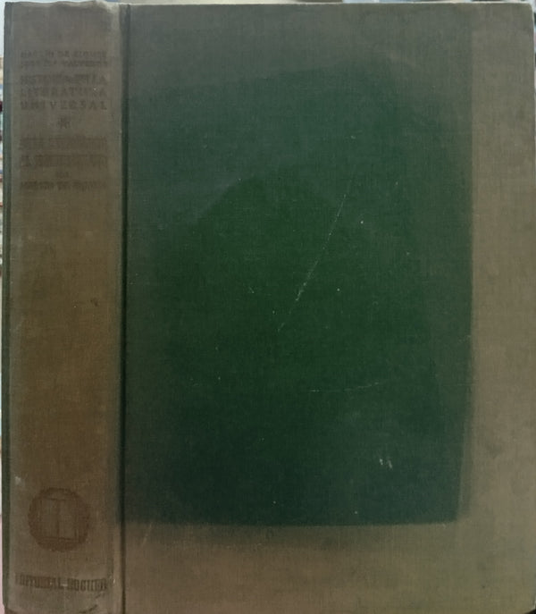 Historia de la literatura universal — Tomo I
