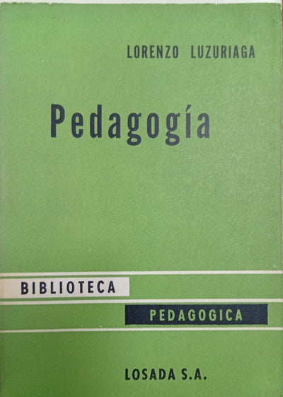 Pedagogía