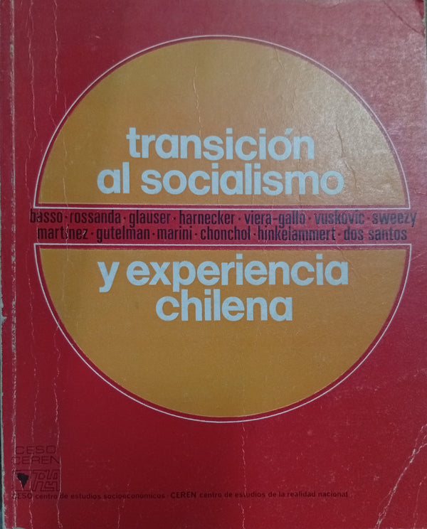 Transición al socialismo y experiencia chilena