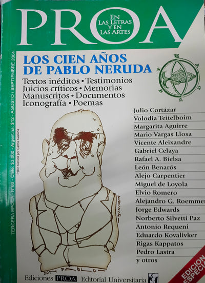 Los cien años de Pablo Neruda