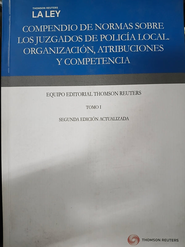 Compendio de Normas sobre los Juzgados de Policía Local