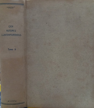Cien autores contemporáneos. Tomo II