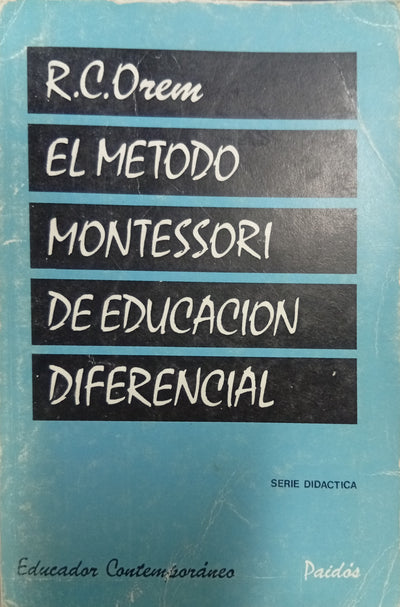 El método Montessori de educación diferencial