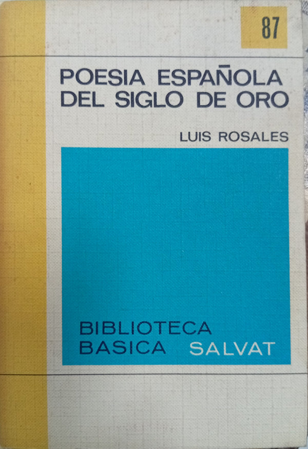Poesía española del Siglo de Oro