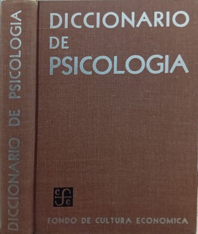 Diccionario de Psicología
