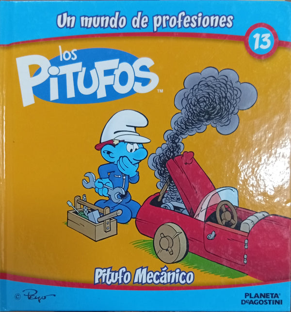 Pitufo Mecánico (Un mundo de profesiones Nº 13)
