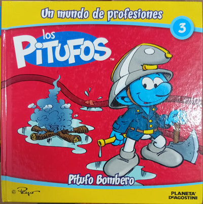 Pitufo Bombero (Un mundo de profesiones Nº 3)