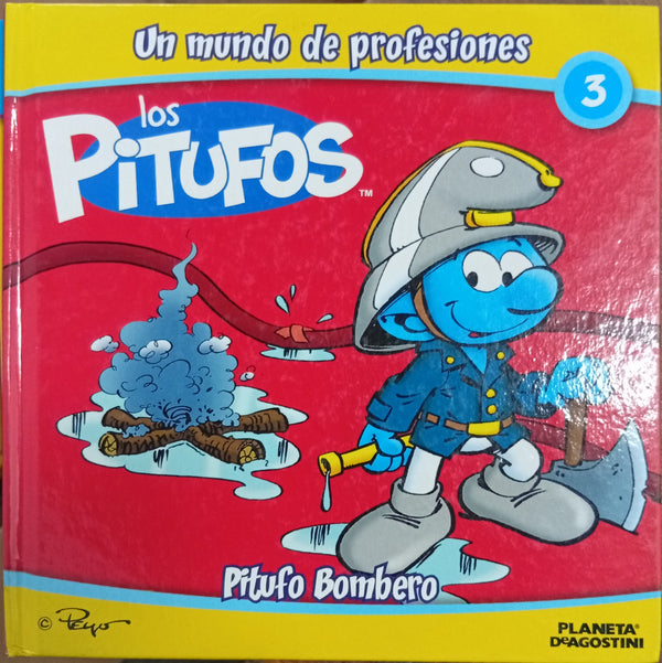 Pitufo Bombero (Un mundo de profesiones Nº 3)