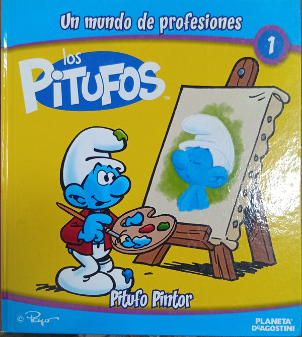Pitufo Pintor (Un mundo de profesiones Nº 1)