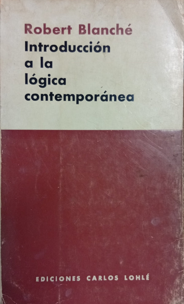 Introducción a la lógica contemporánea