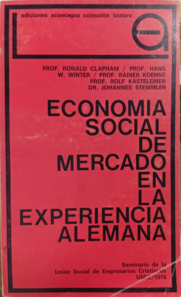 Economía social de mercado en la experiencia alemana