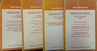 Derecho Penal. 4 Tomos