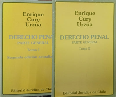 Derecho Penal – Parte General, Tomos I y II