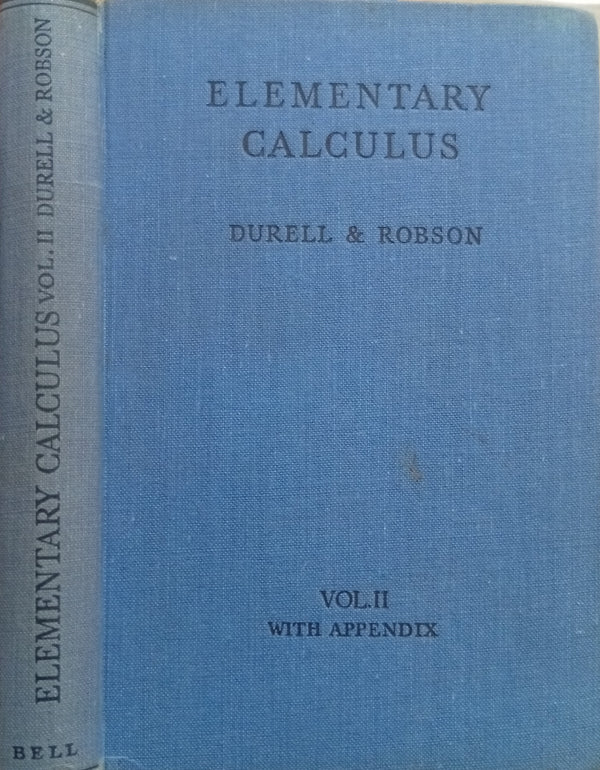 Elementary Calculus – Volume II
