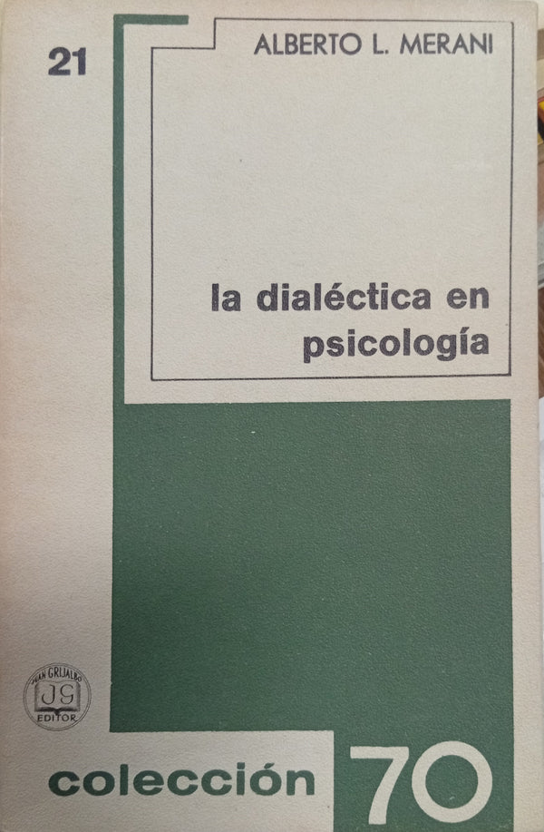La dialéctica en psicología