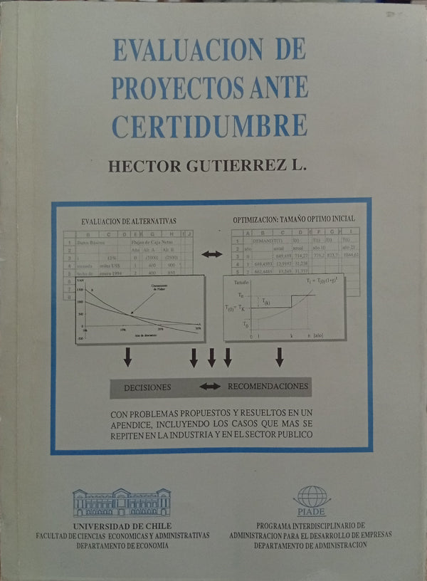 Evaluación de proyectos ante certidumbre