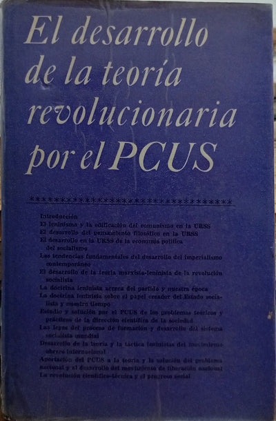 El desarrollo de la teoría revolucionaria por el PCUS