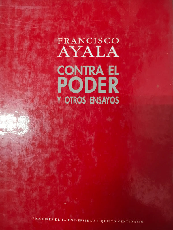 Conta el poder y otros ensayos