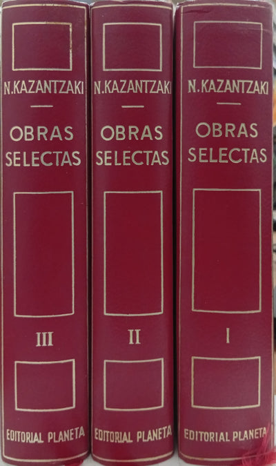 Obras selectas – Tomos I, II y III