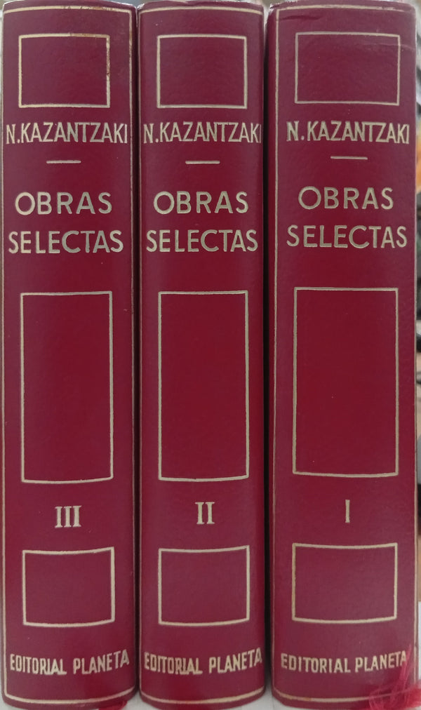 Obras selectas – Tomos I, II y III