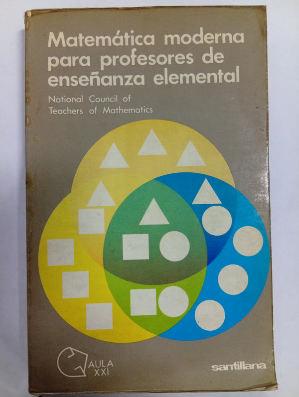 Matemática moderna para profesores de enseñanza elemental