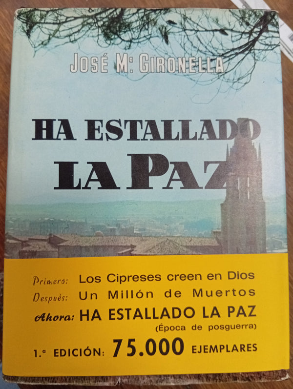 Ha estallado la paz