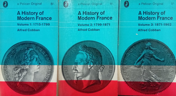 A History of Modern France. Colección completa de 3 tomos