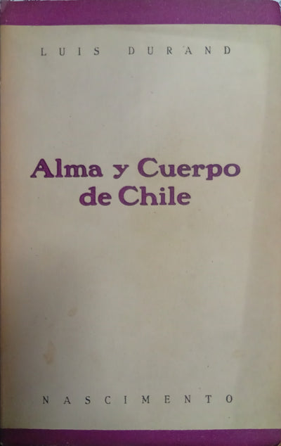Alma y cuerpo de Chile