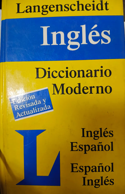 Langenscheidt - Ingles - Diccionario modernos Ingles-Español Español-Ingles