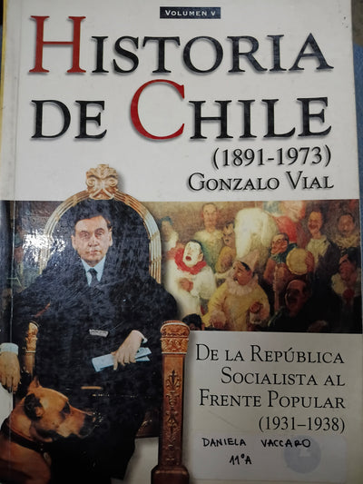 Historia de Chile, 1891-1973: De la república socialista al frente popular, 1931-1938 Volumen V