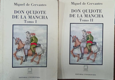 Don Quijote de la Mancha.2 tomos (I y II) — obra completa